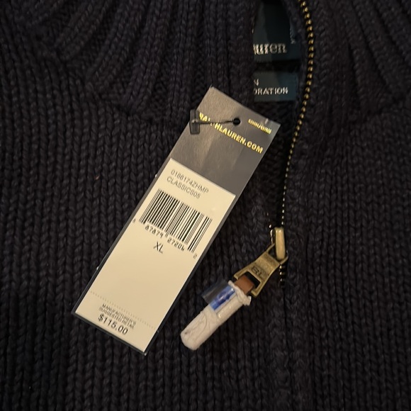 Polo by Ralph Lauren Men’s XL Hunter Navy Jersey - Picture 4 of 6